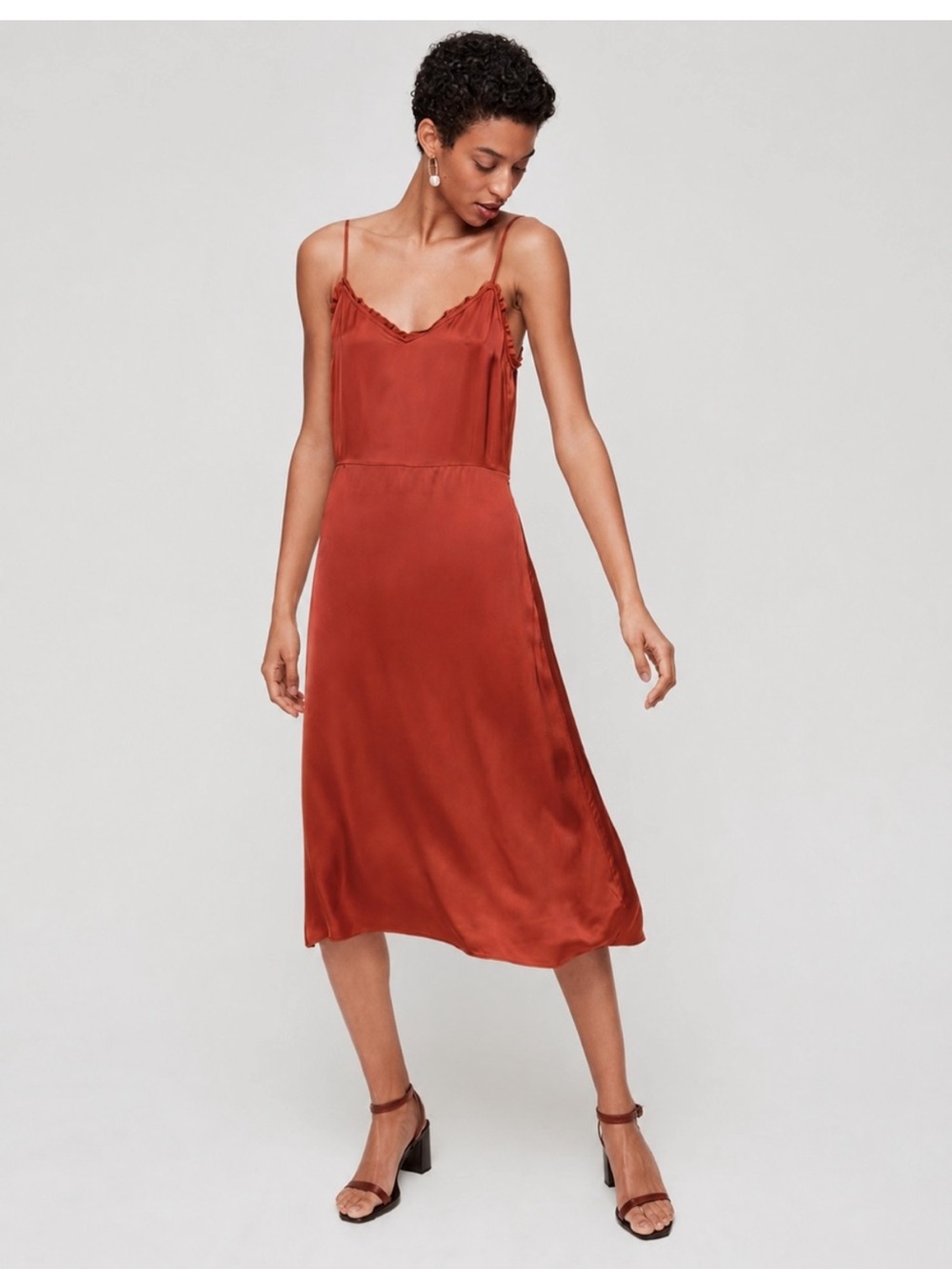 Wilfred Slip Millie Midi Dress| size small